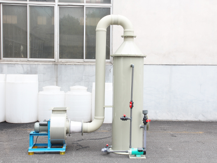 廢舊破損電池存放間小型廢氣處理設備